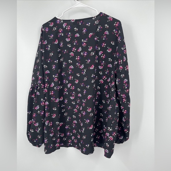 Lane Bryant Floral Print Tunic Top Size 18 NWT $50 - Picture 3 of 5